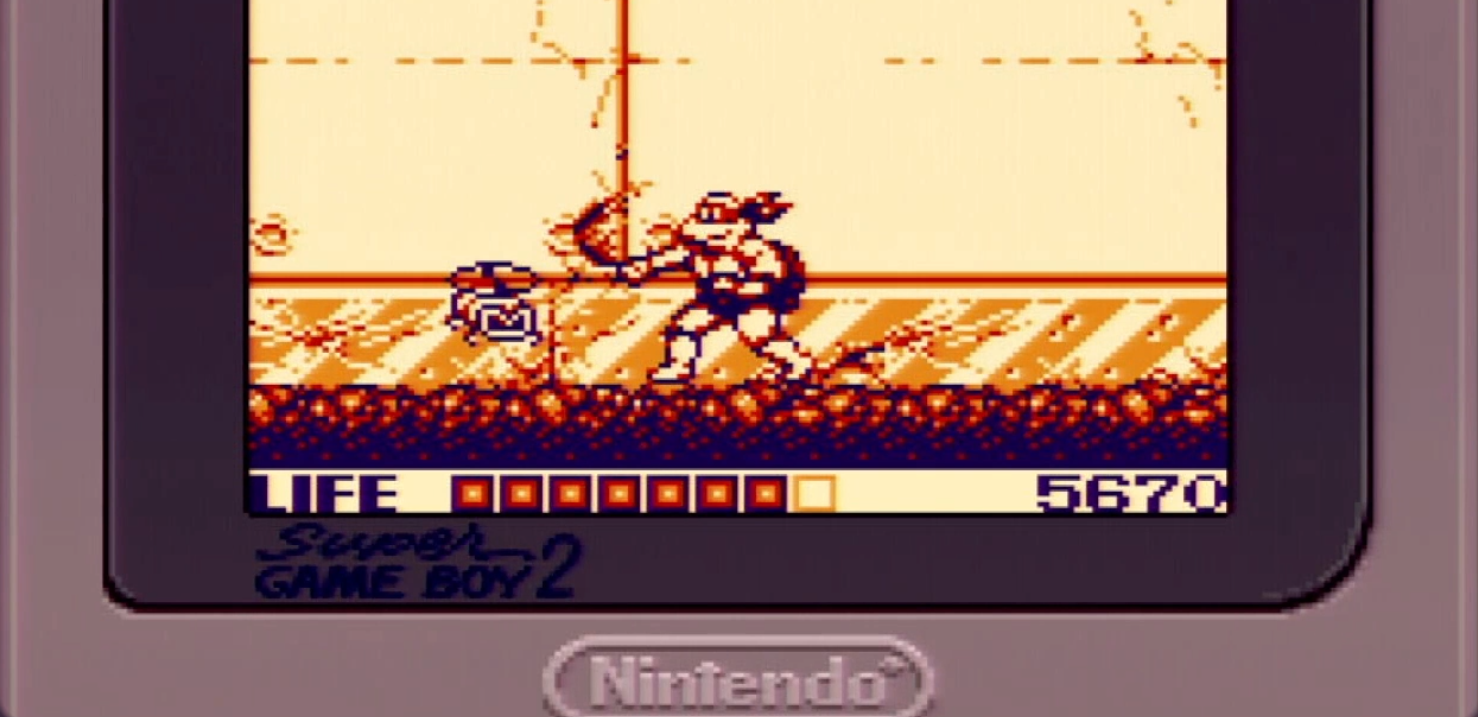 Game Boy Teenage Mutant Ninja Turtles Fall of the Foot Clan 2