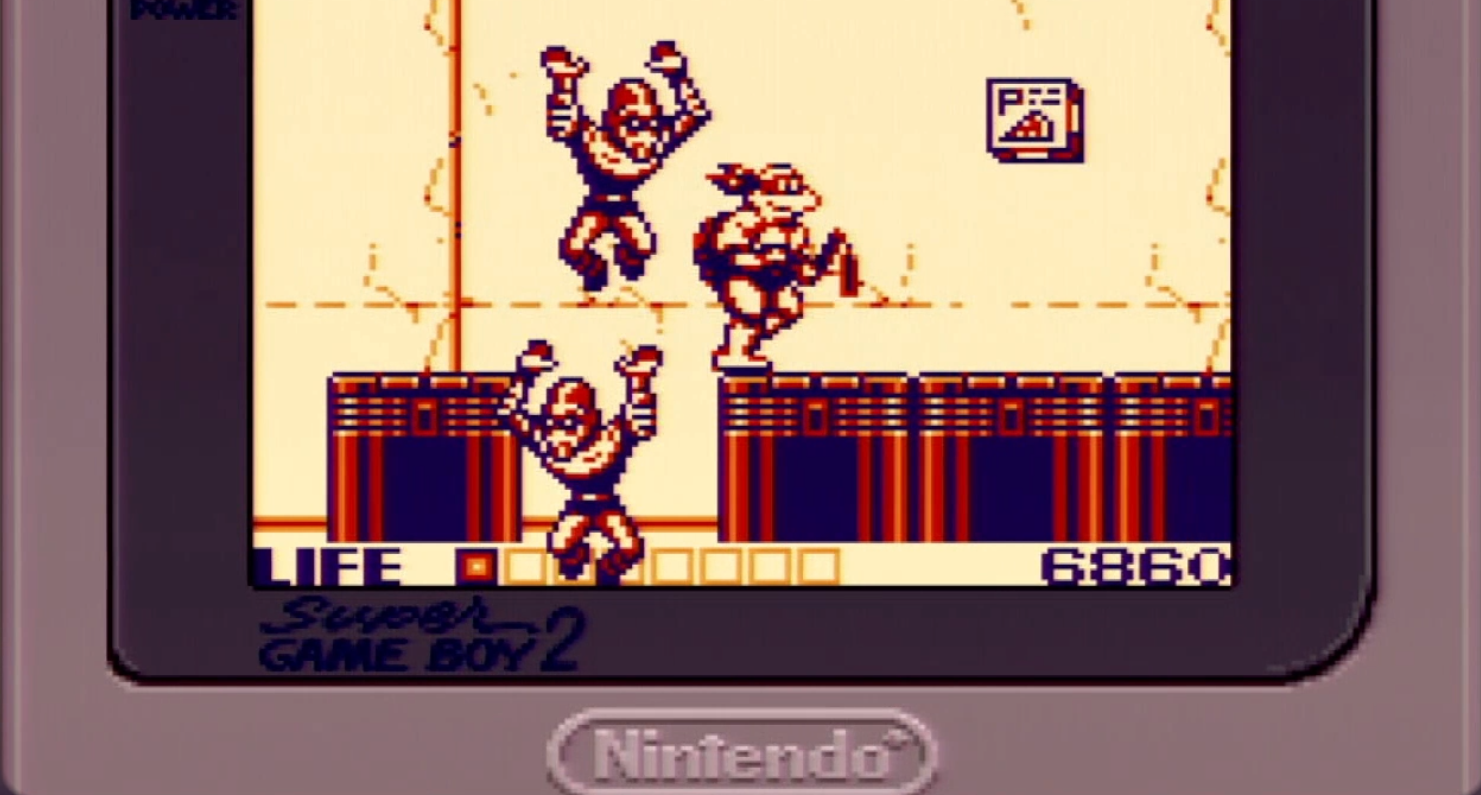 Game Boy Teenage Mutant Ninja Turtles Fall of the Foot Clan 4