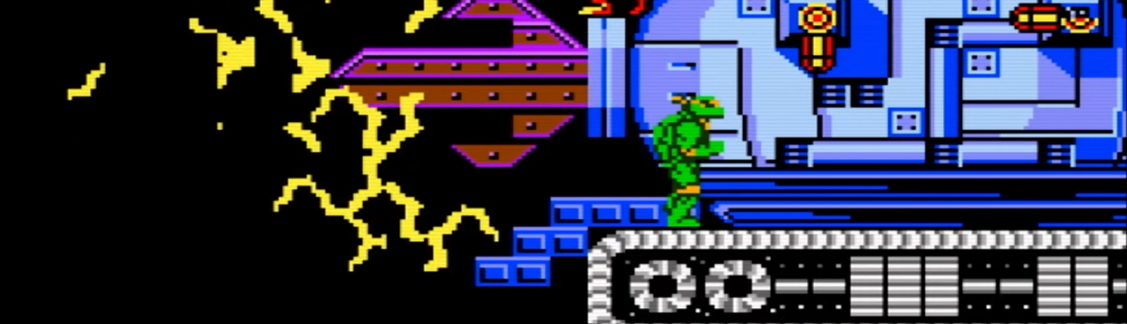 The Technodrome - Teenage Mutant Ninja Turtles NES