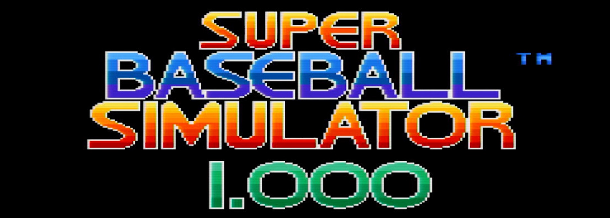 Super Baseball Simulator 1.000 SNES