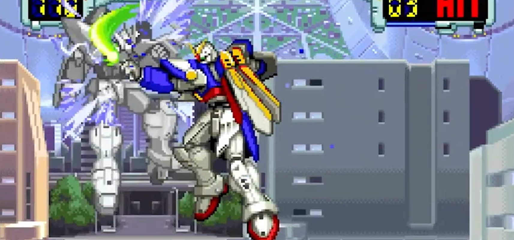 SNES Underrated Super Nintendo Games-Gundam Wing Endless Duel