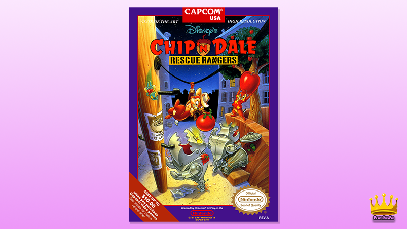 Chip and dale rescue rangers nes