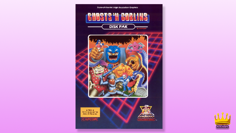 Best Commodore 64 C64 games b Ghosts n goblins arcade 