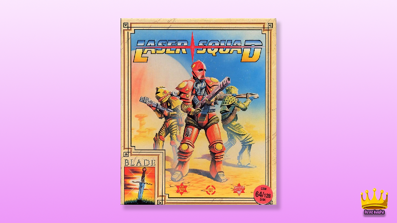 Best Commodore 64 C64 games b Laser Squad