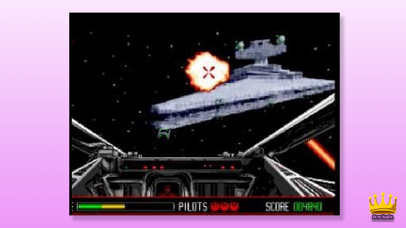 Best Sega CD Games of All Time 10. Star Wars Rebel Assault gameplay