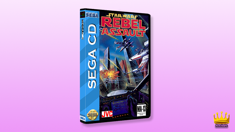 Best Sega CD Games of All Time 10. Star Wars Rebel Assault cover