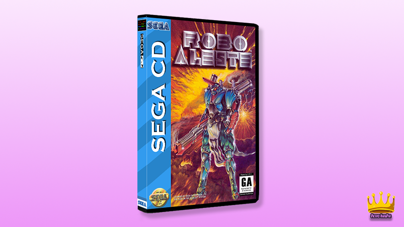 Best Sega CD Games of All Time 13. Robo Aleste cover