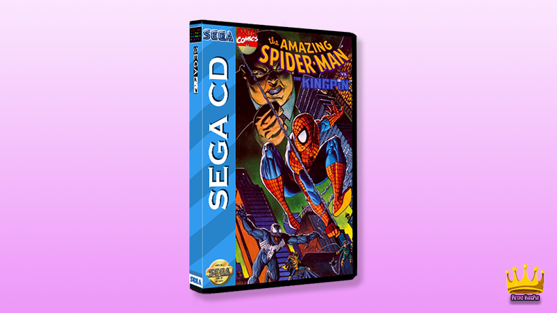 Best Sega CD Games of All Time 19. The Amazing Spider-Man VS The Kingpin cover