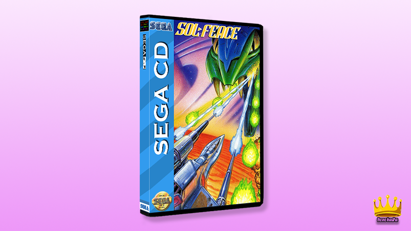 Best Sega CD Games of All Time 25. Sol-Feace cover
