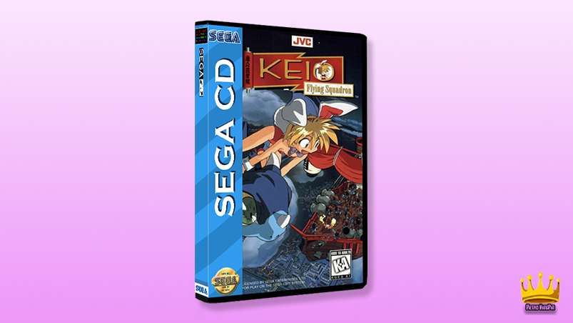Best Sega CD Games of All Time 29. Keio Flying Squadron cover