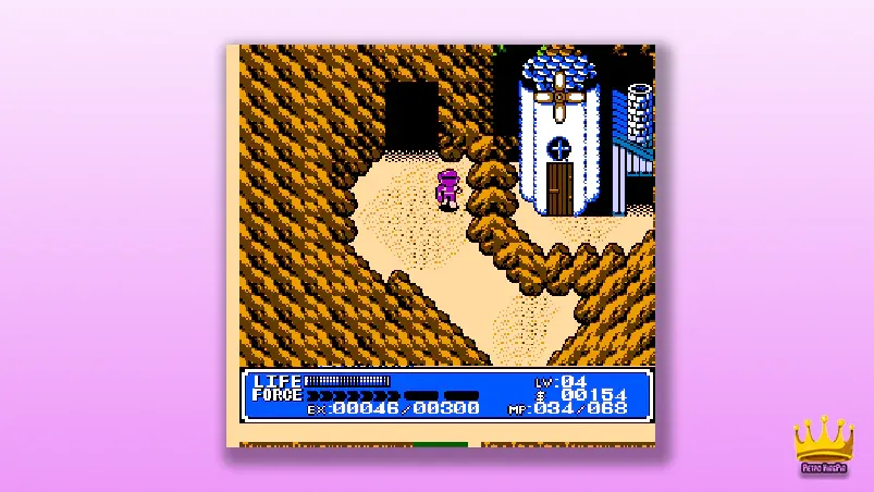 Best-NES-RPGs Crystalis (1990) Gameplay