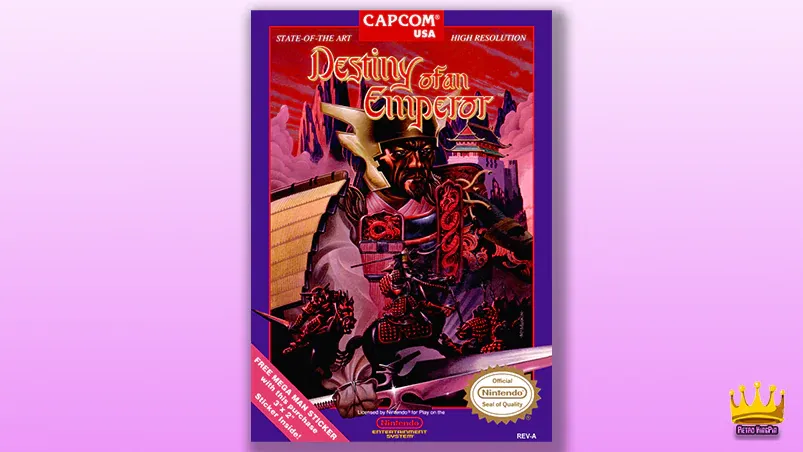 Best-NES-RPGs Destiny of an Emperor (1990) Cover