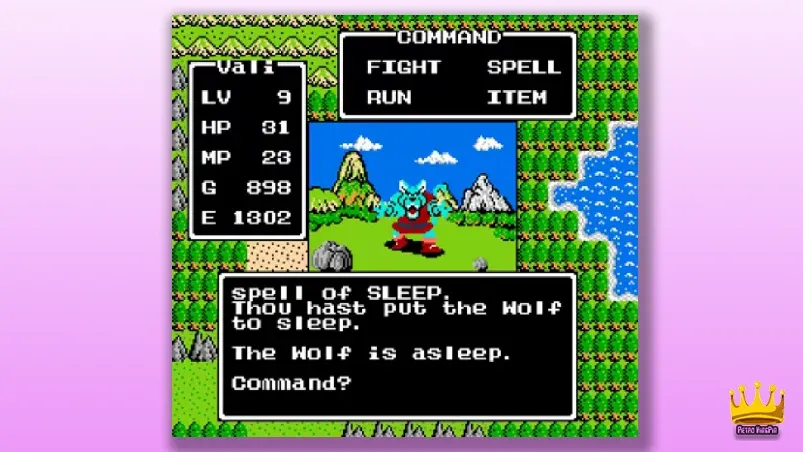 Best-NES-RPGs Dragon Warrior (1989) Gameplay