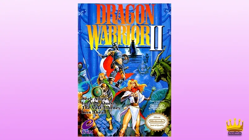 Best-NES-RPGs Dragon Warrior II (1990) Cover