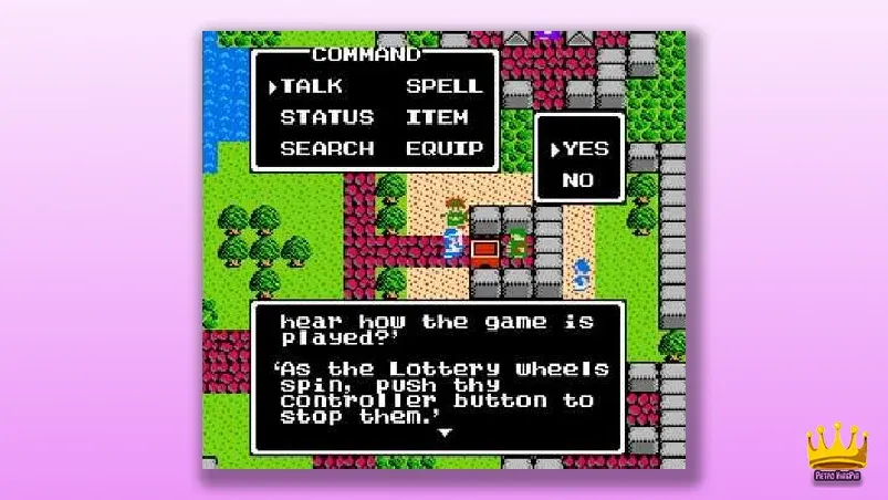 Best-NES-RPGs Dragon Warrior II (1990) Gameplay