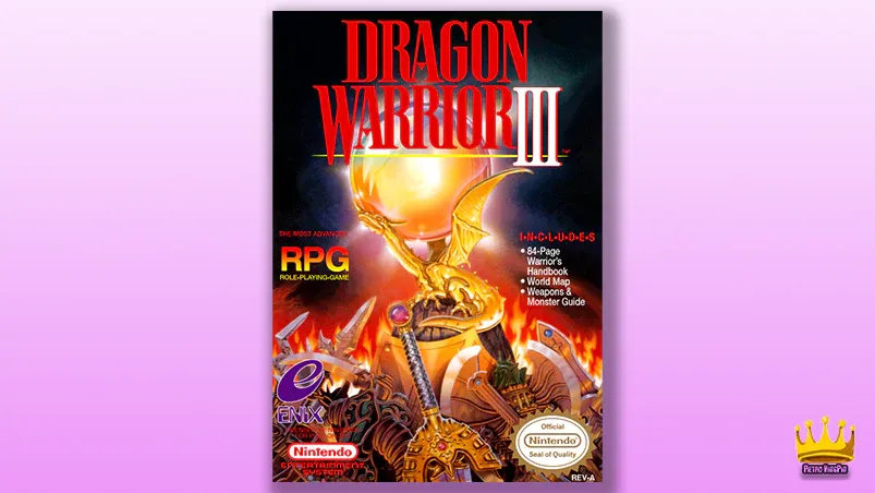Best-NES-RPGs Dragon Warrior III (1992) Cover
