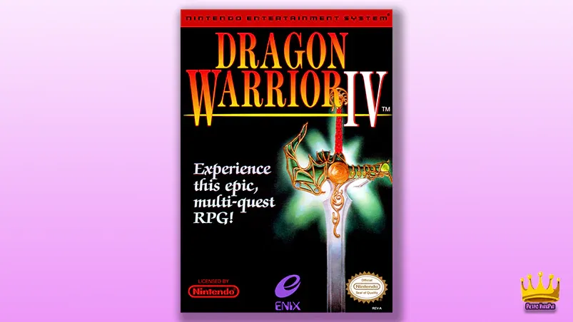 Best-NES-RPGs Dragon Warrior IV (1990) Cover