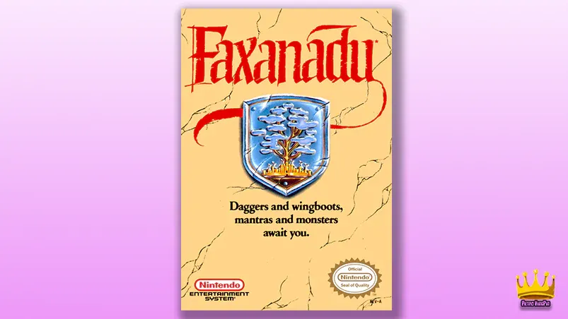 Best-NES-RPGs Faxanadu (1987) Cover
