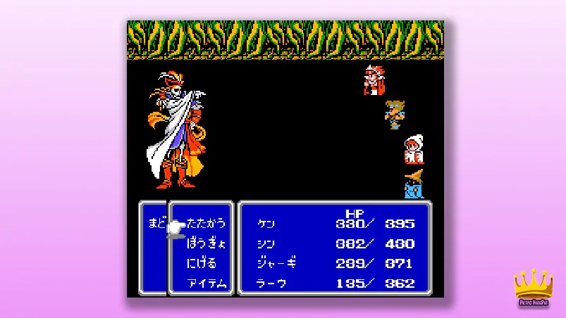 Best-NES-RPGs Final Fantasy III (1990) (JP) Gameplay