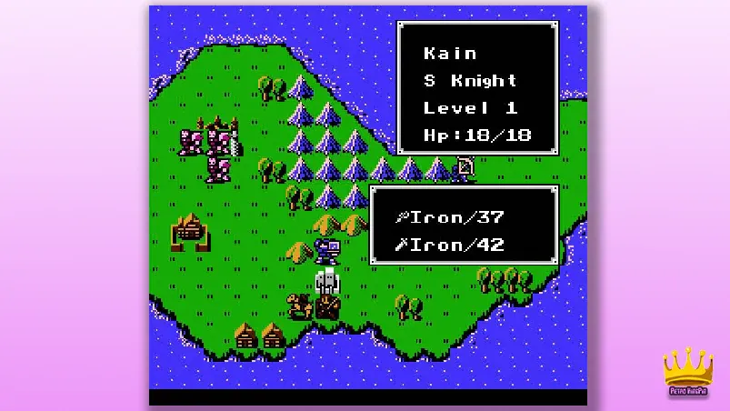 Best-NES-RPGs Fire Emblem: Shadow Dragon and the Blade of Light (1990) (JP) Gameplay