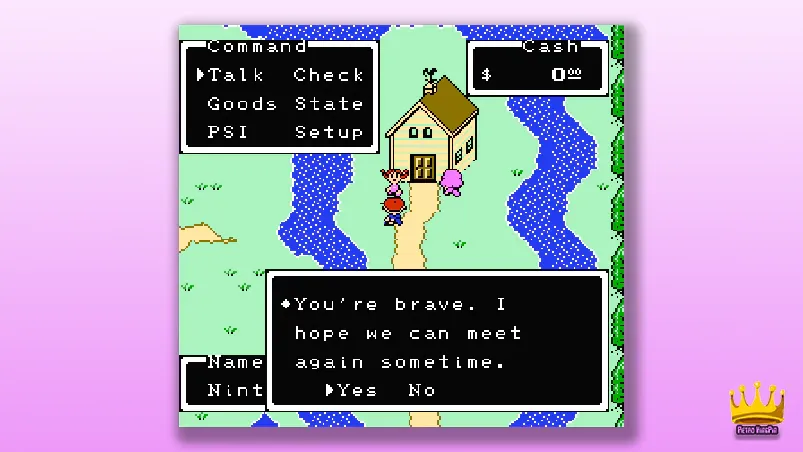 Best-NES-RPGs Mother (1989) (JP) Gameplay