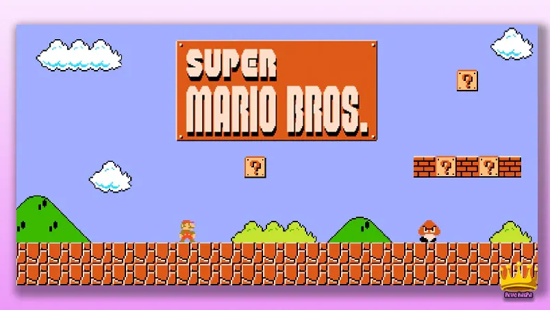 Super Mario Bros NES Cover