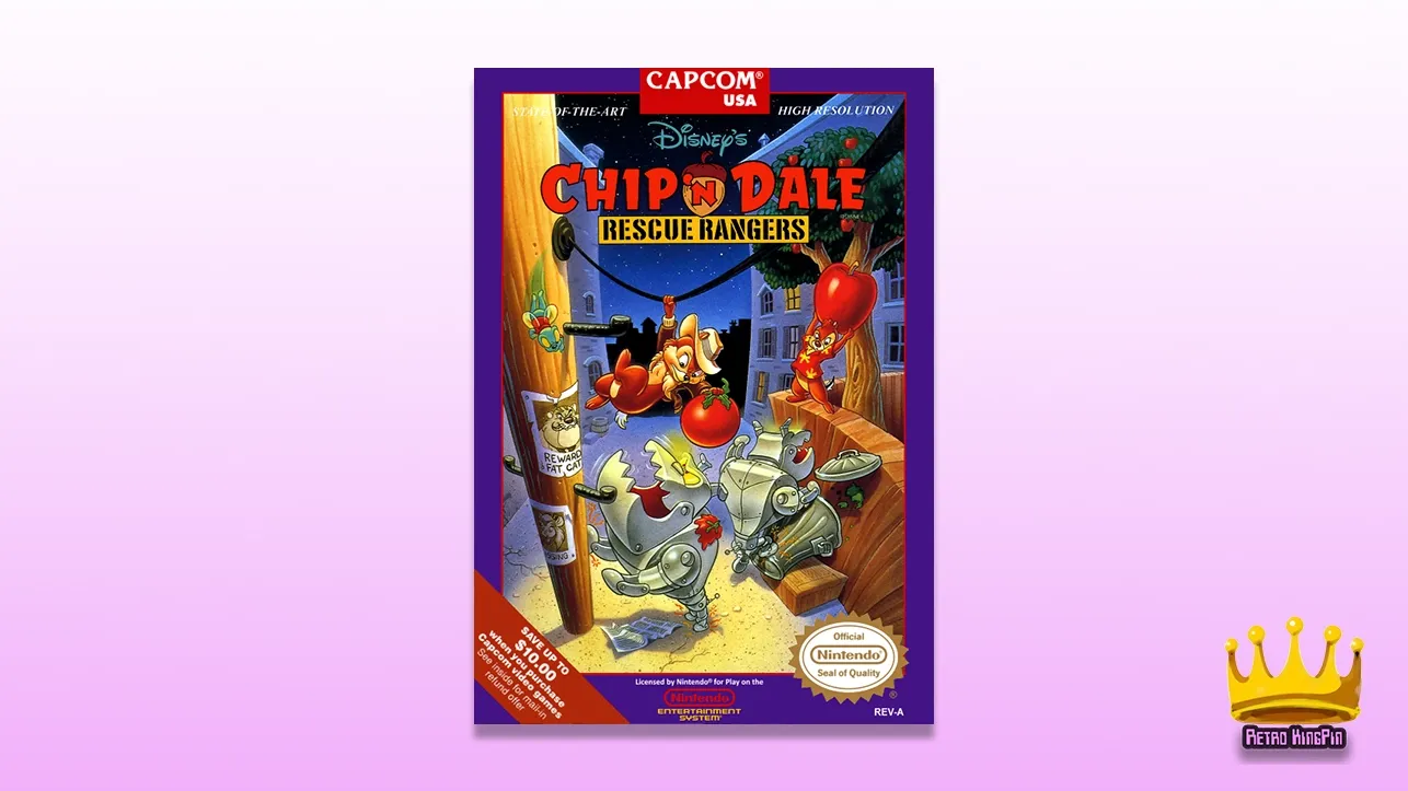 The Best NES Platformers that are worth your time! Chip n Dale Rescue Rangers