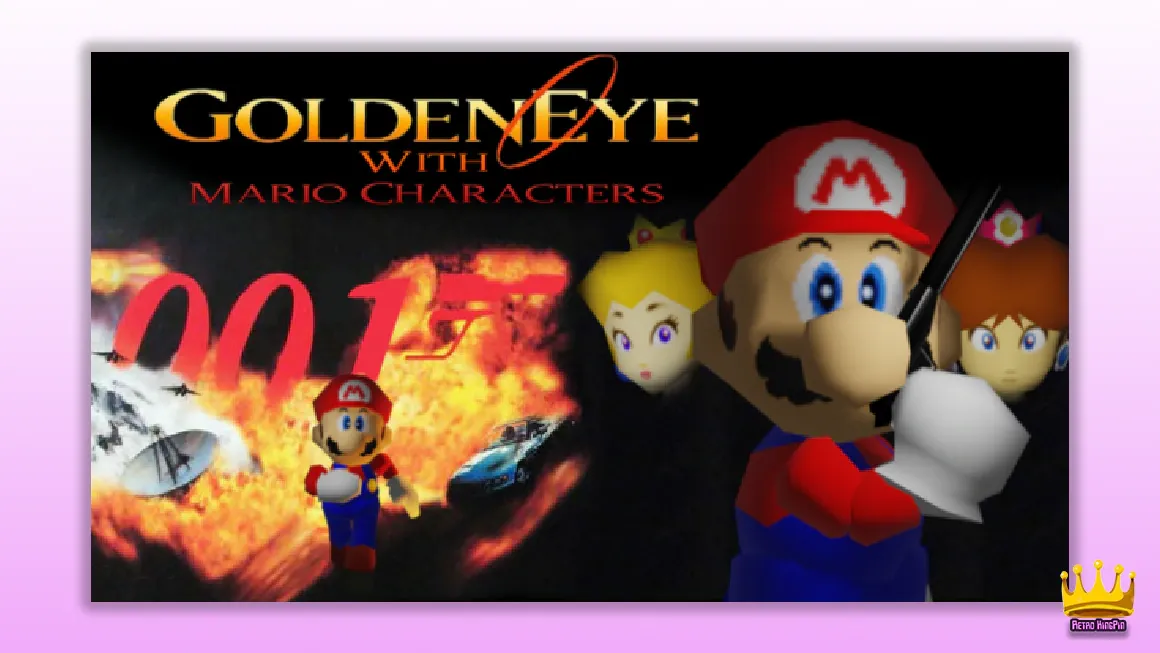 GoldenEye with Mario Characters Rom Hack