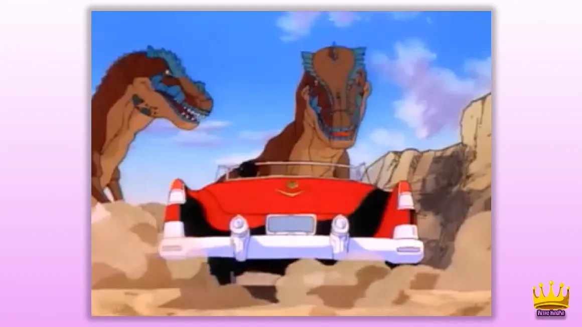 Cadillacs and Dinosaurs cartoon