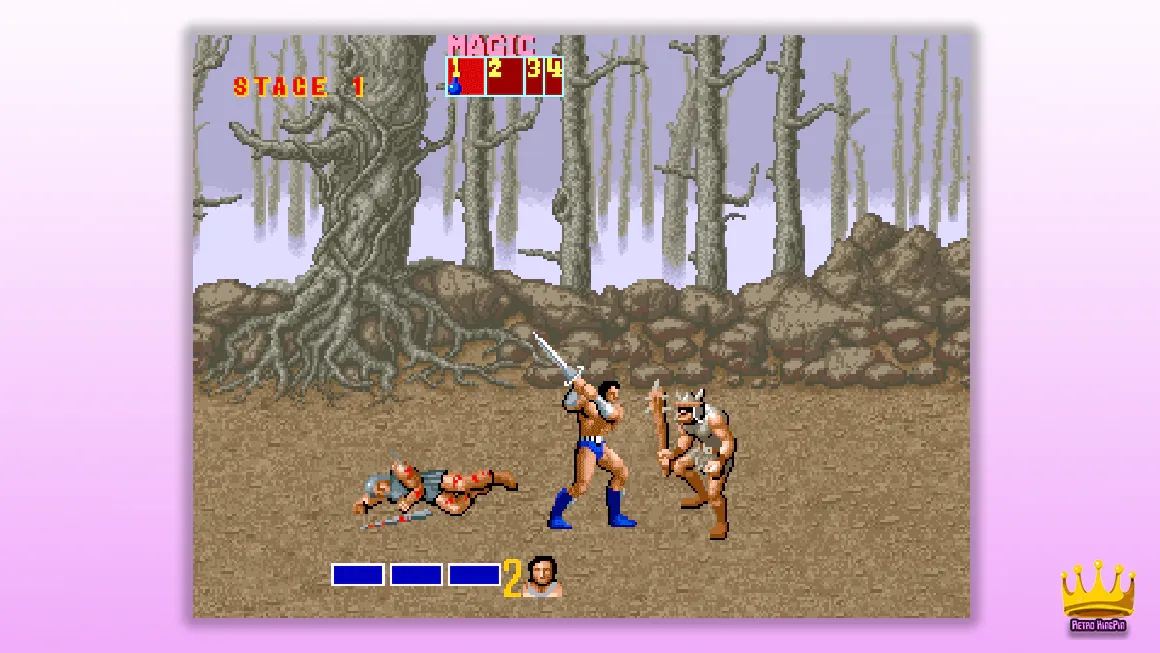 Best Retro Games of All Time Golden Axe (Arcade) gameplay