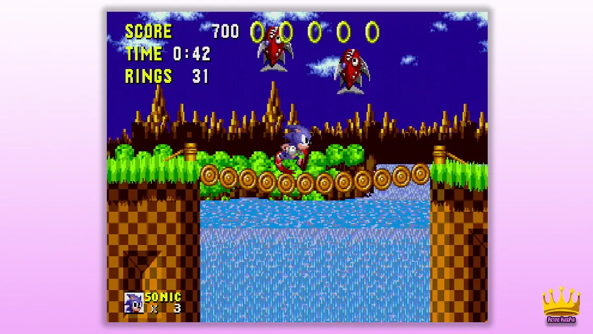 Best Retro Games of All Time Sonic the Hedgehog (Sega Genesis) gameplay