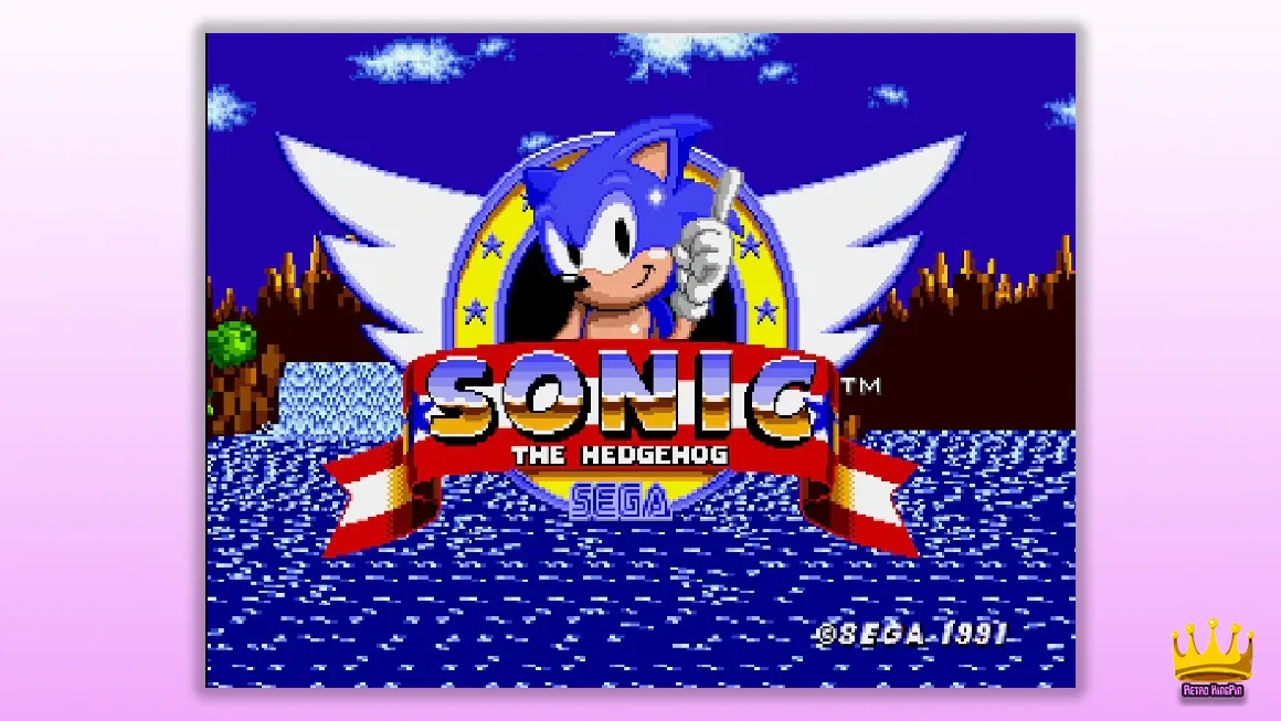 Best Retro Games of All Time Sonic the Hedgehog (Sega Genesis)
