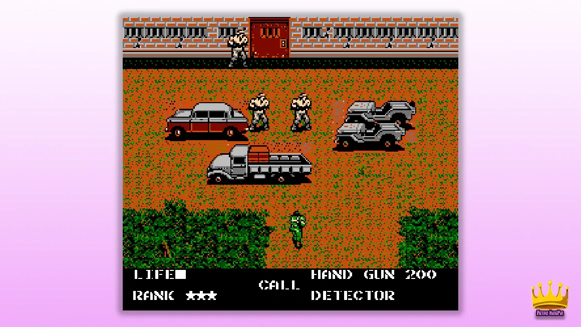 Best Retro Games of All Time Metal Gear (NES)