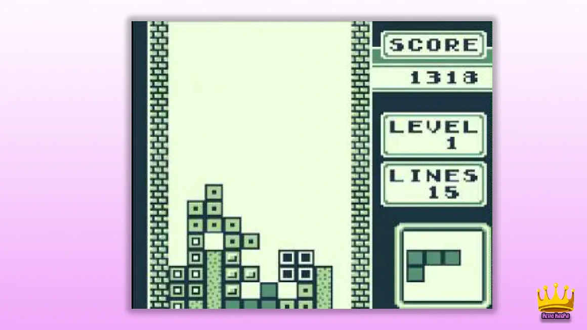 Best Retro Games of All Time Tetris (Game Boy) gameplay