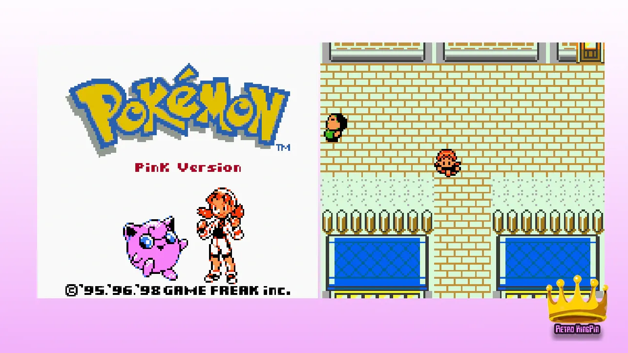 Best GBC Pokemon ROM Hacks Pokemon Pink Version