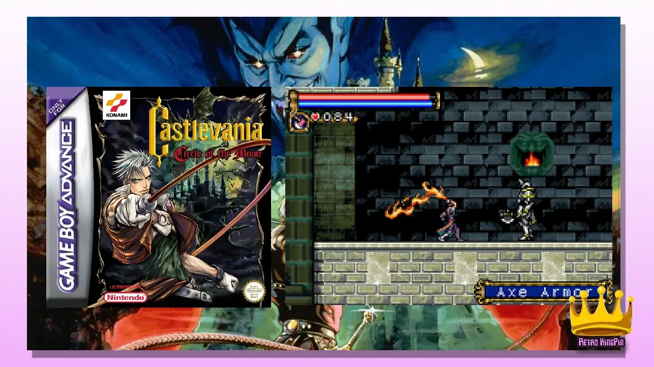 Best Castlevania Games Castlevania: Circle of the Moon