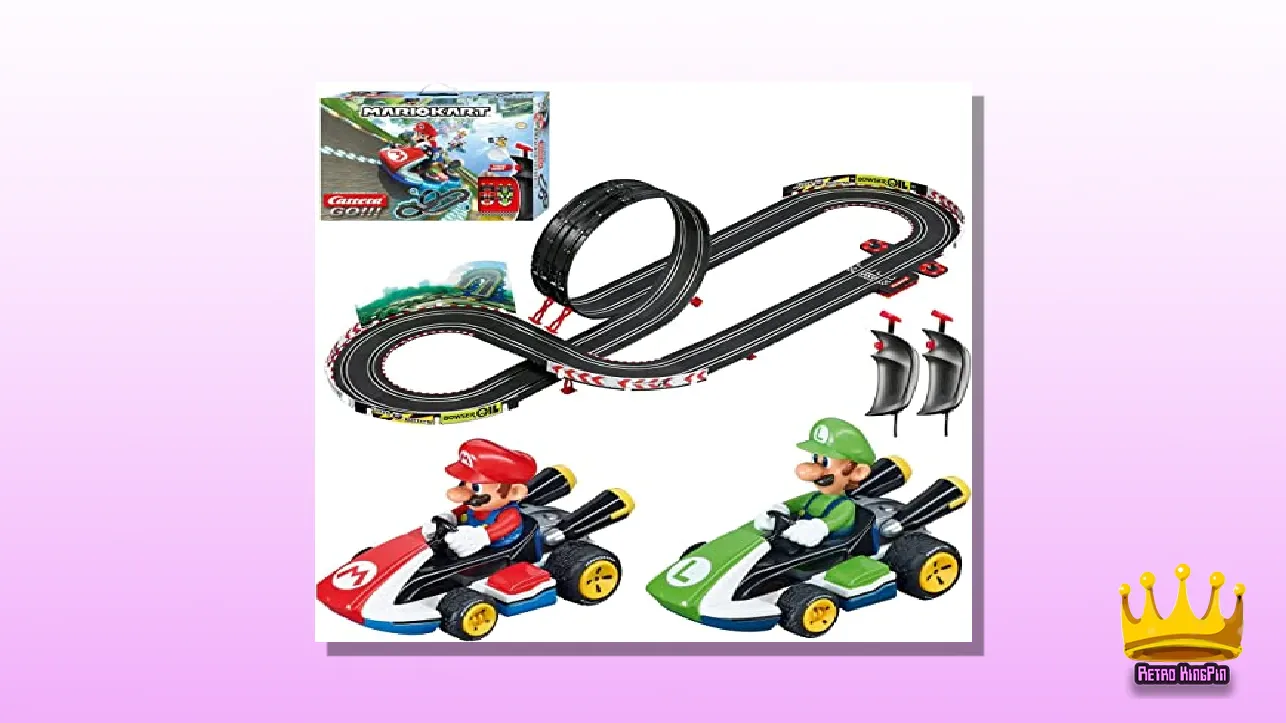 Best Mario Toys Carrera GO!!! Electric Powered Slot Car Racing Kids Toy Race Track Set
