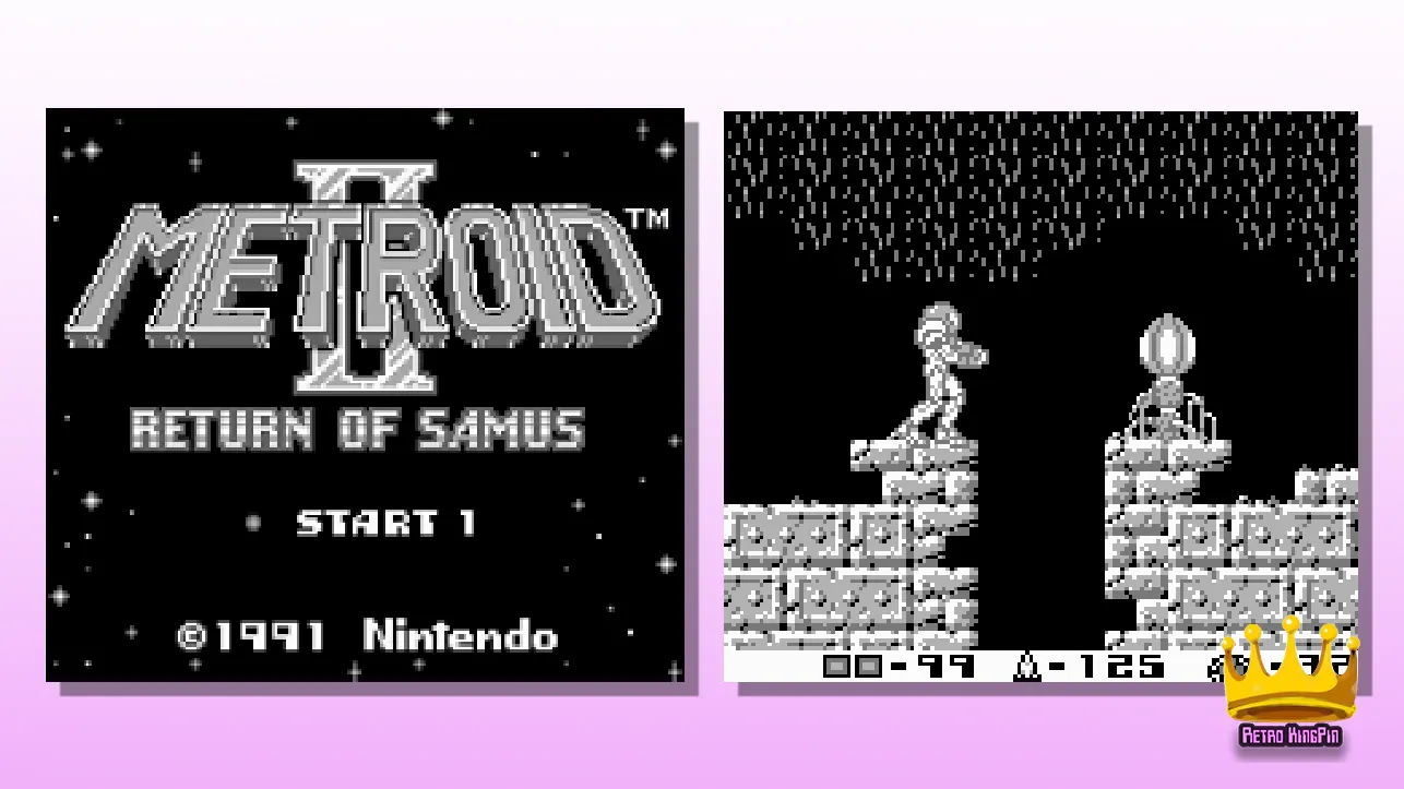 Best Metroid Games Metroid II: Return of Samus