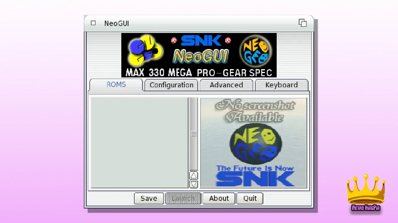 Best Neo Geo Emulators GnGeo