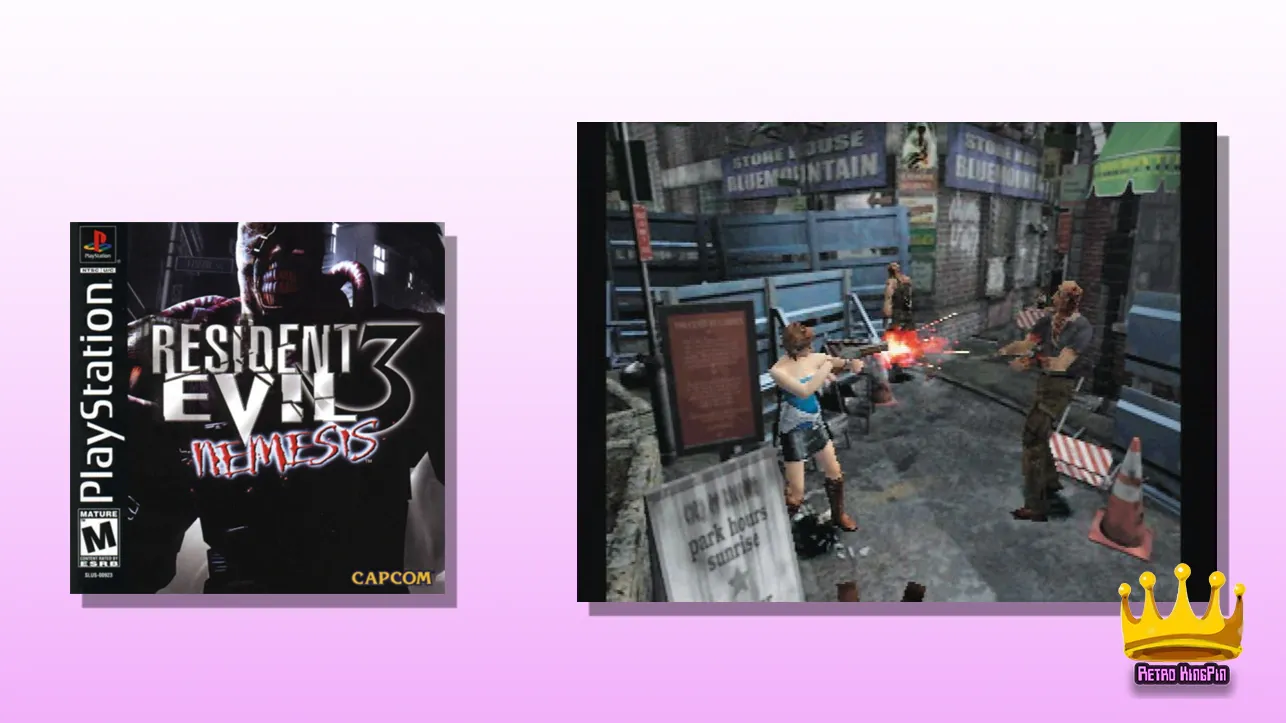 Best PS1 Horror Games Resident Evil 3: Nemesis