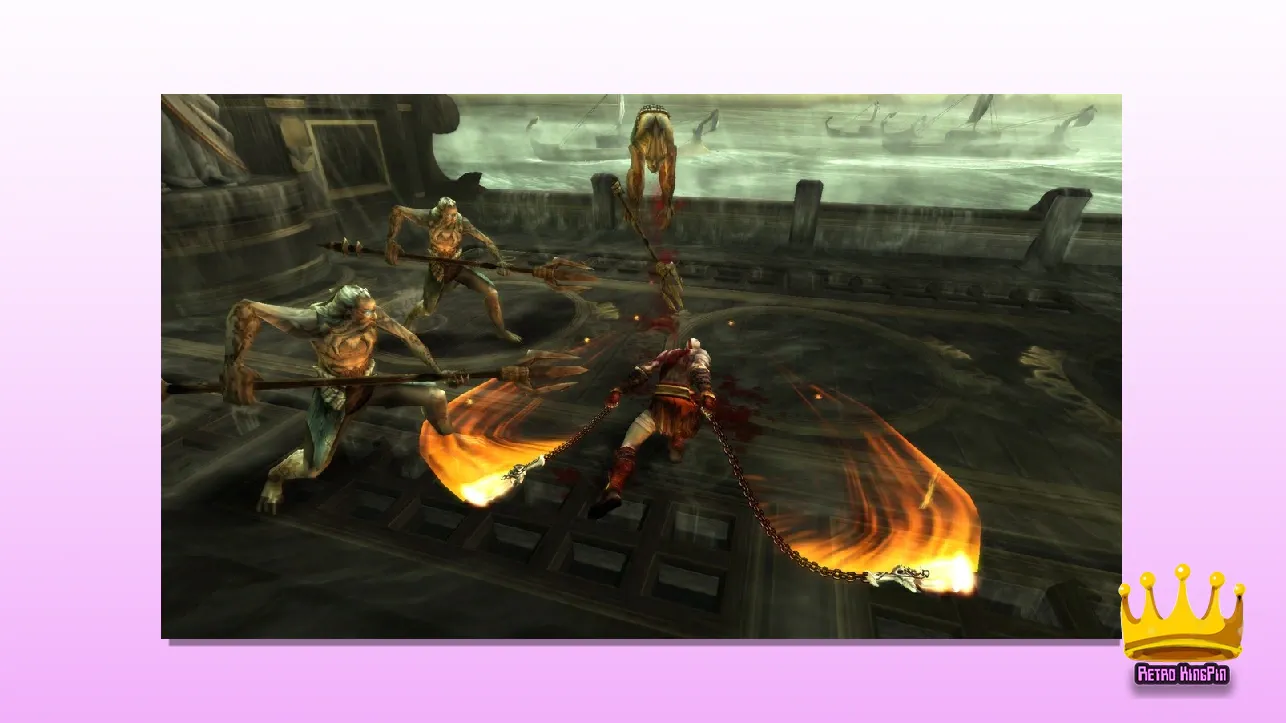 Best PSP Games God of War: Ghost of Sparta