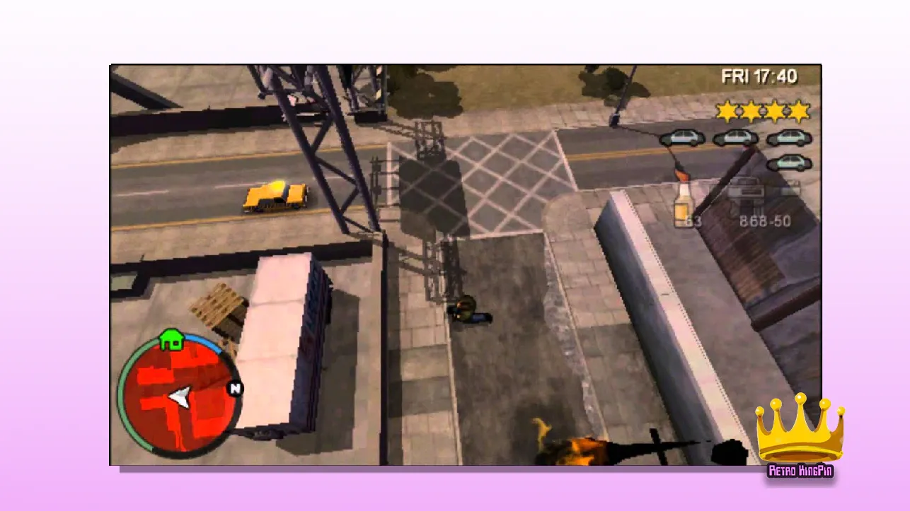 Best PSP Games Grand Theft Auto: Chinatown Wars