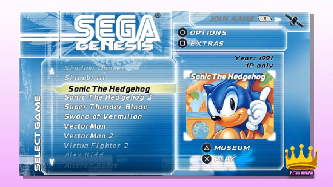 Best PSP Games SEGA Genesis Collection