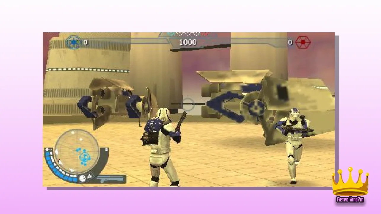 Best PSP Games Star Wars Battlefront: Elite Squadron