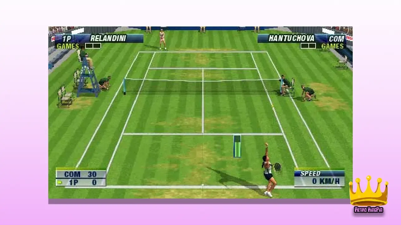 Best PSP Games Virtua Tennis: World Tour