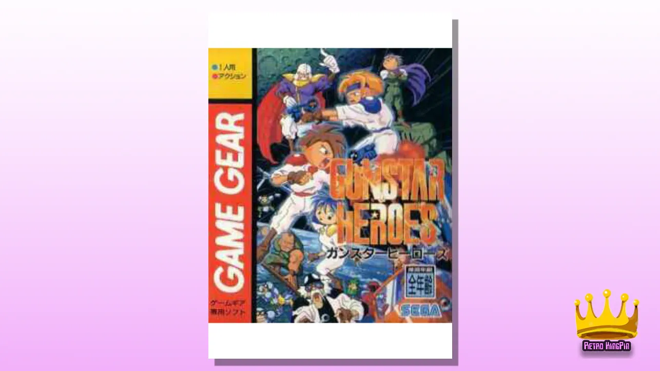 Best Sega Game Gear Games Gunstar Heroes
