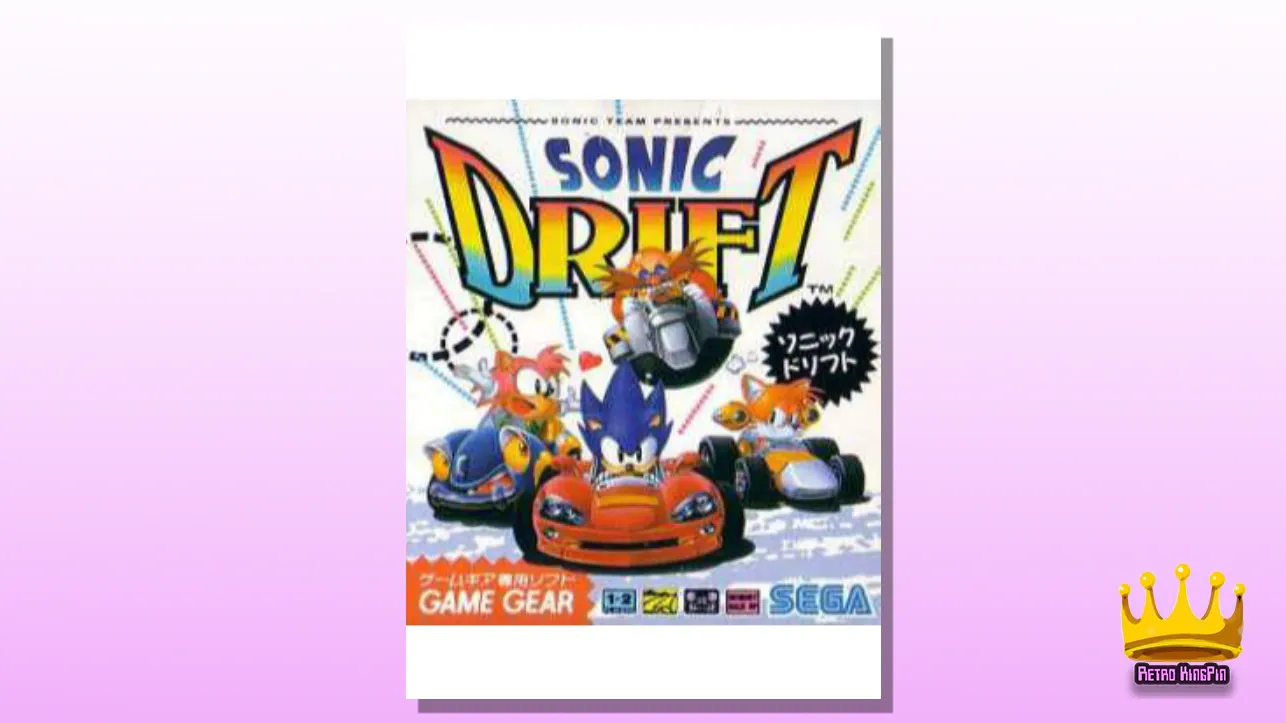 Best Sega Game Gear Games Sonic Drift