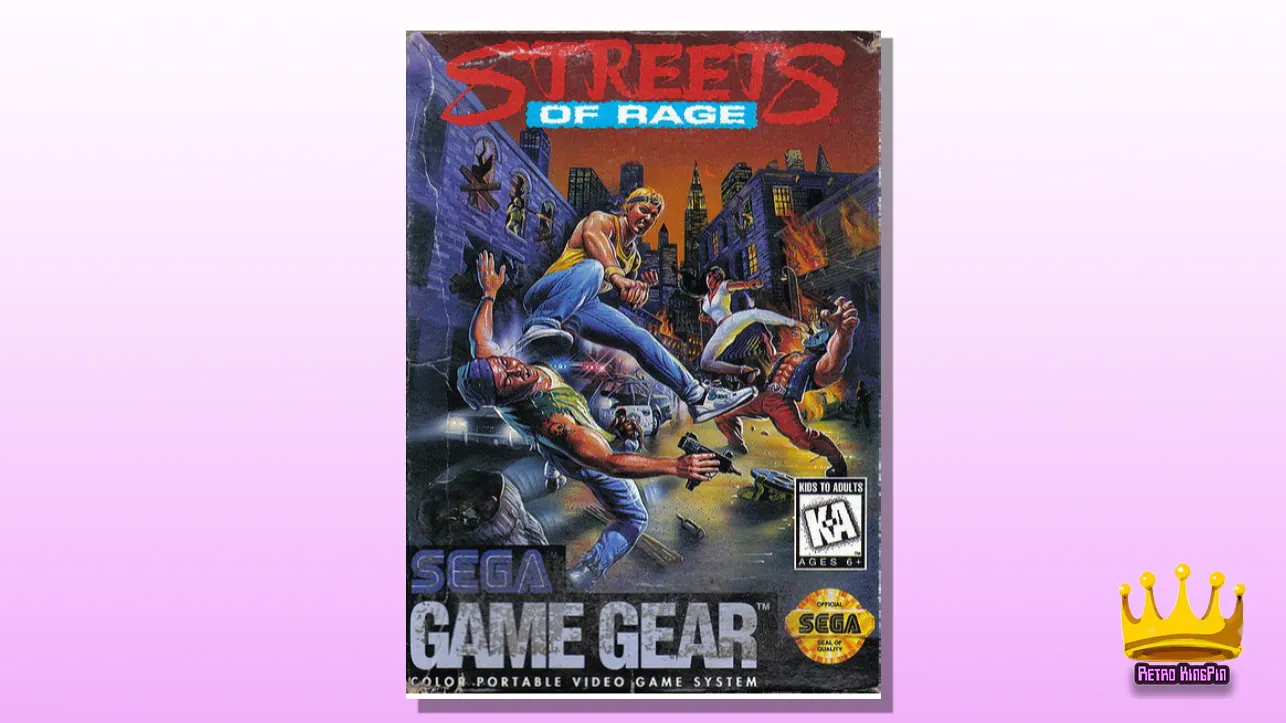 Best Sega Game Gear Games Streets of Rage