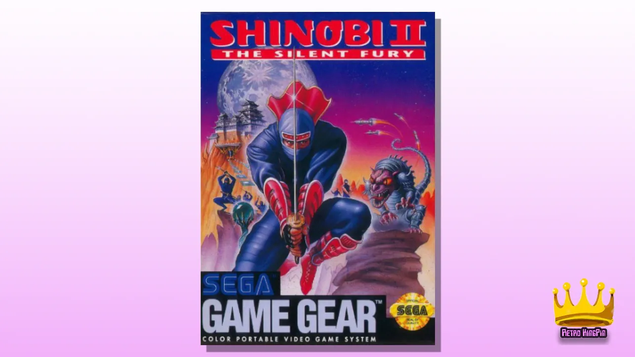 Best Sega Game Gear Games The GG Shinobi II: The Silent Fury