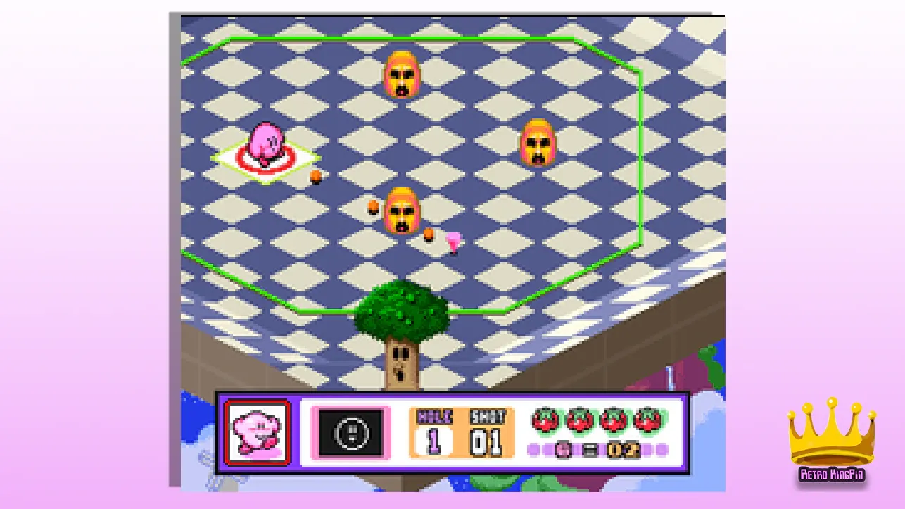 Best SNES Games Kirby’s Dream Course